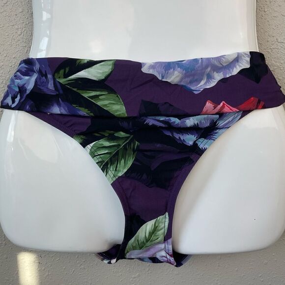 NWT La Blanca Floral Swim Top Sizes 10 or 14 - Picture 1 of 2